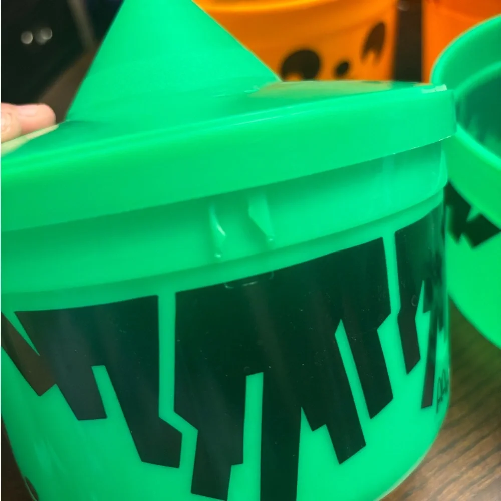 Vintage 1986 McDonald's Halloween Buckets- Lot of 6